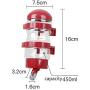 Dog Kennel Water Dispenser, No Drip Water Bottle Container ABS Material BPA Free 15oz for Small Animals
