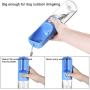 QQAPPU Dog Water Bottle for Walking, Pet Portable Water Dispenser Dogs Outdoor Drinking Bowl Travel Water Cup, 450ml/15.2oz