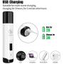 Ceenwes Dog Nail Grinder 2-Speed Rechargeable Pet Nail Trimmer with Dog Nail Clippers and Trimmer for Small Medium Large Dogs and Cats