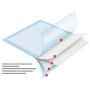Best Pet Supplies Extra-Large 36'' x 28'' Puppy Training Pads for Large Breeds (XLT-50)