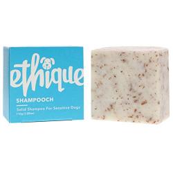 Ethique Eco-Friendly Dog Shampoo for Sensitive Dogs, Shampooch - Sustainable Natural Dog Shampoo, Plastic Free, 100% Soap Free, ph Balanced, Vegan, Plant Based, Palm Oil Free, 100% Compostable 3.88oz