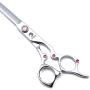 Pet Dog Cat Grooming Straight Scissors Shears for Dog Groomer,7.5 Inch (A-7.5 inch)