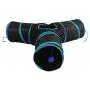 Cat Tunnel Collapsible Pet Tube Toy with Balls Cat Entertain Equipment Interactive Tunnel Toy 3 Way Cat Pop-up Tunnel Cat Tunnel Collapsible Pet Tube Toy with Balls Cat Entertain Equipment Interactive Tunnel Toy 3 Way Cat Pop-up Tunnel