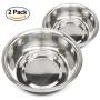 Stainless Steel Dog and Cat Bowls - Neater Feeder Extra Replacement Bowl (Metal Food and Water Dish), Single Bowl or 2 Pack