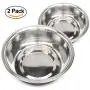 Stainless Steel Dog and Cat Bowls - Neater Feeder Extra Replacement Bowl (Metal Food and Water Dish), Single Bowl or 2 Pack Stainless Steel Dog and Cat Bowls - Neater Feeder Extra Replacement Bowl (Metal Food and Water Dish), Single Bowl or 2 Pack
