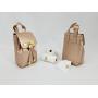 Poop Bag Dispenser & Dog Walking Kit. THE WIGGLEBUTTWALKER - Includes 2 Rolls of Poop Bags and Pet Wipes.