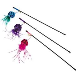 Savvy Tabby US0812 12 12-Piece Tickle Toy Teasers Display for Cats
