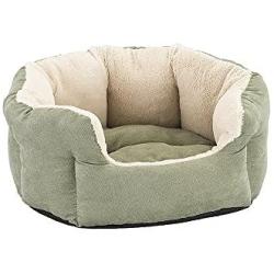Sleep Zone Reversible Cushion Pet Bed - Pet Bed for Cats and Small sized Dogs - Attractive, Durable, Comfortable, Washable by SPOT