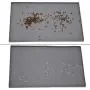 Silicone Dog Food Mat, Pet Bowl Mats with Raised Edges, Puppy Feeding Mat for Floor, Non-Slip Waterproof Dogs Cat Placemat