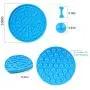 GAPZER Dog Lick Pad, Pet Slow Feeders for Anxiety Relief & Boredom Buster, IQ Treat Mats for Dogs and Cats, Pet Training Licking Mat for Food, Treat, Yogurt GAPZER Dog Lick Pad, Pet Slow Feeders for Anxiety Relief & Boredom Buster, IQ Treat Mats for Dogs and Cats, Pet Training Licking Mat for Food, Treat, Yogurt