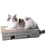 Petpopo Cardboard Cat Scratcher, Scatching Pad,High Density Corrugated Paper, Honeycomb Structure, Durable,Degradable and Recyclable,Double-Sided use, Comfortable Cat Scratcher Toys,with Catnip