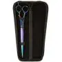 Tamsco Genuine Japanese Stainless Steel Scissors 10.5-Inch Curved Blade Plasma Coated, Semi-Convex Edge Japanese Stainless Steel Plasma Rainbow Finish Curved Blade Adjustable Tension Screw Tamsco Genuine Japanese Stainless Steel Scissors 10.5-Inch Curved Blade Plasma Coated, Semi-Convex Edge Japanese Stainless Steel Plasma Rainbow Finish Curved Blade Adjustable Tension Screw