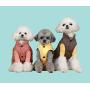 Cold Weather Dog Warm Snap Drawstring Contrast Colorful Vest Jacket Coats,Pet Winter Clothes for Small Medium Large Dogs. Toy Poodle,Yorkshire,Maltese