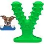 CHZHENG Bite Resistant Dog Chew Toothbrush, Dental Oral Care Y-Type Chew Toy Dog Teeth Cleaning Massager for Small Medium Dog Pets CHZHENG Bite Resistant Dog Chew Toothbrush, Dental Oral Care Y-Type Chew Toy Dog Teeth Cleaning Massager for Small Medium Dog Pets