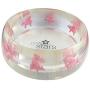 Cute Dog Bowls - Large Designer Dog Food Bowl for Dogs & Cats | Non-skid, No Spill Pet Bowl - Holds 4 Cups / 32 ounce ideal for Pet Food and Water | Gift Boxed | Heavy Poly-resin - Pink Pig Design
