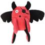 P.L.A.Y. - Monster Toy Collection T-Pee Monster with Squeaker Pet Toy - Red