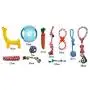 Flowersea998 Dog Rope Toys,Durable Cotton Pets Puppy Chew Dog Rope Toy Assortment for S M L Breeds Playing Playtime Teeth Cleaning Training Tug-of-War Balls Dog Bones Birthday Set of 11
