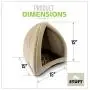 Stuft Purr Tent Moccasin Cat Bed Stuft Purr Tent Moccasin Cat Bed