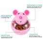 tiopeia 2Pcs Cat Treat Dispenser Toy, Mouse Shape Cat Interactive Toy and Food Dispenser for Pet Increases IQ Interactive & Food Dispensing