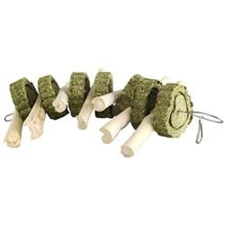 avbxcuecc Pet Chew Molar Sticks Sweet Bamboo Grass Cake Teeth Care Toys Improves Dental Supplies