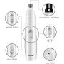 Peteme Dog Nail Clippers,2-Speed Dog Nail Grinder Electric Pet Nail Trimmer Portable and Rechargeable Painless Paw Grooming for Small Medium Large Dogs & Cats