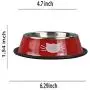 Yasma Cat Bowls Stainless Steel Pet Cat Bowl Kitten Rabbit Cat Dish Bowl with Cute Cats Painted cat Food Dish Easy to Clean Durable Cat Dish for Food and Water (red+Grey) Yasma Cat Bowls Stainless Steel Pet Cat Bowl Kitten Rabbit Cat Dish Bowl with Cute Cats Painted cat Food Dish Easy to Clean Durable Cat Dish for Food and Water (red+Grey)