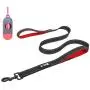 Bolux 5ft Dog Leash, Heavy Duty Rope Leash with 2 Padded Handle – Pet Training Lead with 3M Reflective Double Handle for Traffic Control Safety, Perfect for Large Medium or Small Dog Bolux 5ft Dog Leash, Heavy Duty Rope Leash with 2 Padded Handle – Pet Training Lead with 3M Reflective Double Handle for Traffic Control Safety, Perfect for Large Medium or Small Dog