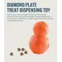 Planet Dog Orbee-Tuff Diamond Plate Ball - Nearly Indestructible Chew Dog Toy Planet Dog Orbee-Tuff Diamond Plate Ball - Nearly Indestructible Chew Dog Toy