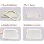 PAWISE Large Dog Training Pad Holder, Best Portable Puppy Trainer - Indoor Dog Potty - Puppy Pad Floor Tray, 24X24