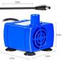 POOZPET Replacement Pump for 84oz/2.5L Cat Water Fountain 1.6L Pet Fountain, Quiet, Prevent Dry Fry and Long Lifespan