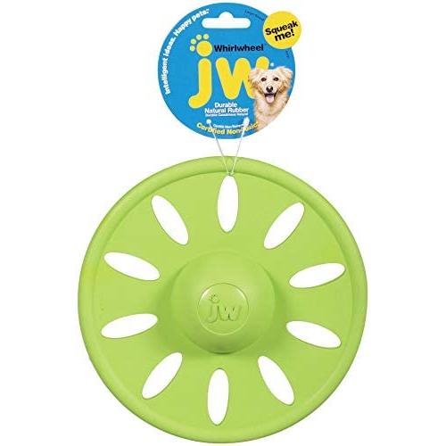 JW Pet Company Whirlwheel Flying Disk Dog Toy, Large, Colors Vary