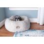 Armarkat Cuddle Bed Model C70NBS-M, Ultra Plush and Soft, White