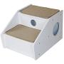 Petsfit Wooden Pet/Cat/Dog Stairs/Steps for Elderly Cat/Dogs with Short Legs and Long Body