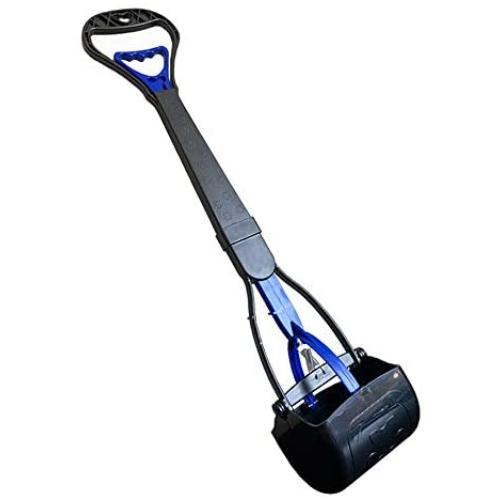 ienjoyed 28''Large Pooper Scooper for Dogs Heavy Duty, Long Handled Dog Poop Scooper for Grass, Non-Breakable Dog Poop Pick Up Tool