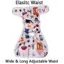 vecomfy Dog Diapers Female for Medium Dogs,(3 Pack) Premium Washable Reusable Leakproof New Born Puppy Nappies,L