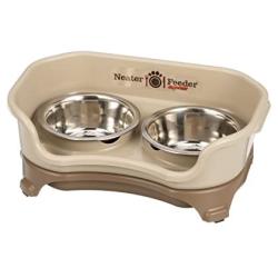 Neater Feeder Express (Small Dog) - With Stainless Steel Dog Bowls and Mess Proof Pet Feeder