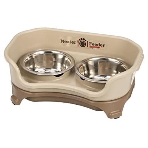 Neater Feeder Express (Small Dog) - With Stainless Steel Dog Bowls and Mess Proof Pet Feeder