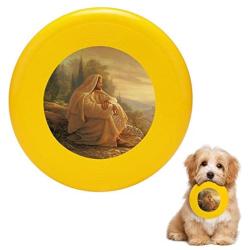 Pet Frisbee Flying Disc Dog Toy - Multifunction Alpha and Omega Greg Olsen