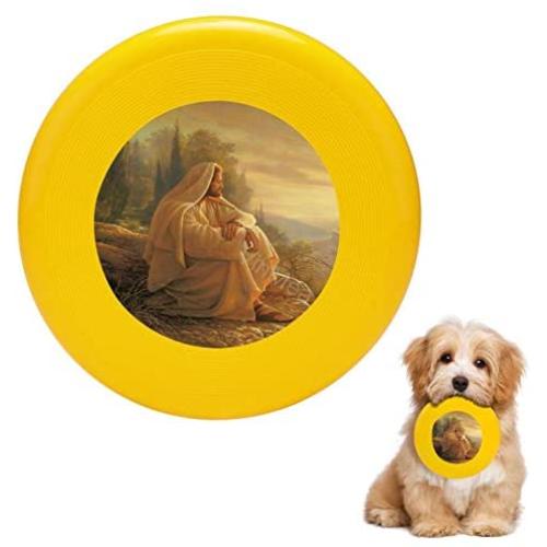 Pet Frisbee Flying Disc Dog Toy - Multifunction Alpha and Omega Greg Olsen