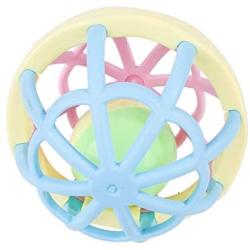 Mekek Ball with Bell, Kitten Play Balls with Jingle Bell - Pet Toy Round Ball for Budgie Cockatiel, Rabbit, Cats, Dog, Hamster, Parrots Chase Game 1pcs
