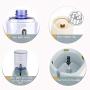 kathson Automatic Cat Dog Water Dispenser for Kitten Puppy Large Small and Medium-Sized Pet Feeding and Drinking, 1 Gallon