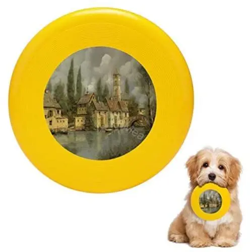 Pet Frisbee Flying Disc Dog Toy - Multifunction Il Borgo Sul Fiume Guido Borelli Pet Frisbee Flying Disc Dog Toy - Multifunction Il Borgo Sul Fiume Guido Borelli