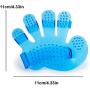 Legendog Dog Towels, 2PCS Super Absorbent Pet Bath Towel Microfiber Dog Drying Towel for Small, Medium, Large Dogs and Cats, Dog Towel for Indoor and Outdoor with Pet Bath Brush (Blue + Pink)