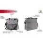 Top Dog Travel Bag, Airline Approved Travel Set for Dogs Stores All Your Dog Accessories, Includes A Dog Bowl, Gray Top Dog Travel Bag, Airline Approved Travel Set for Dogs Stores All Your Dog Accessories, Includes A Dog Bowl, Gray