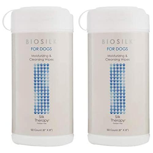 BioSilk for Dogs Combo Pack Deep Moisture Waterless Shampoo Spray