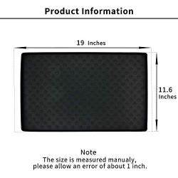 Ptlom Pet Placemat for Dog and Cat, Mat for Prevent Food and Water Overflow, Suitable for Small, Medium and Big Pet