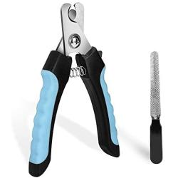 Dog Nail Clippers, Cat Nail Clipper and Trimmers, Equipped with Safety Protection to Avoid Excessive Cutting, Sharp Blade with Lock Switch, Large Size, Professional Pet Beauty Tools.