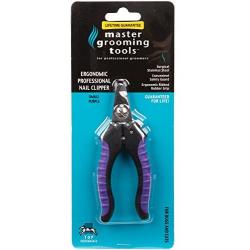 Master Grooming Ergonomic Prof Nail Clipper, Small, Purple