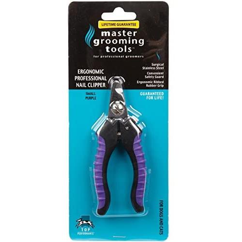 Master Grooming Ergonomic Prof Nail Clipper, Small, Purple