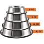Juqiboom 2Packs Stainless Steel Dog Bowl with Anti-Skid Rubber Base for Small/Medium/Large Pet, Perfect Dish, Pets Feeder Bowl and Water Bowl Perfect Choice for Dog Puppy Cat and Kitten